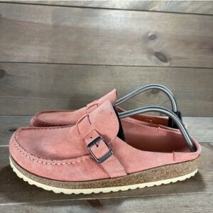 birkenstock buckley womens 11 size  shoes pink slip on comfort clogs